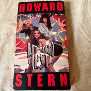 Howard Stern Butt Bongo Festa VHS